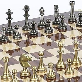 Bello Stefano Chessmen From Italy & Columbus Ave. Board