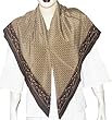 Summer Accessories Scarfs and Wraps Hand Painted Silk Square 44 x 44 inches (sqsrf086)