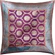 ShalinCraft Pillowcases India Gift Christmas Presents Silk Fabric 16x16 inches