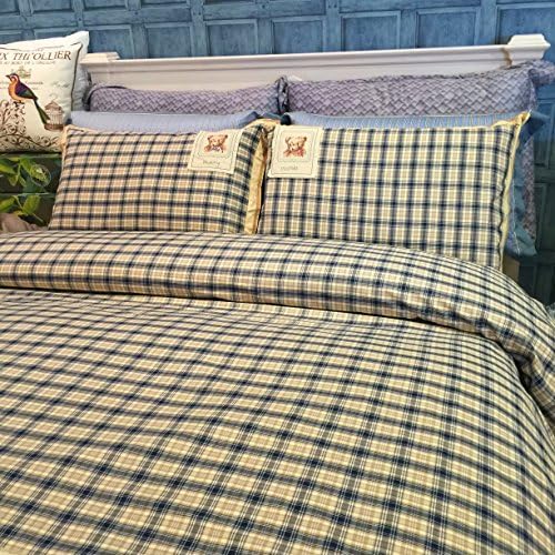 FUANNA 100% Cotton 4-Piece Bedding Set / Little Bear Family (Full)(Duvet Cover, Bed Sheet, Pillowcases)