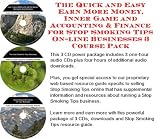 The Quick and Easy Earn More Money, Inner Game and Accounting & Finance for Stop Smoking Tips On-line Businesses 3 Course Pack