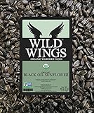 Certified USDA Organic Black Oil Sunflower Seeds in Shell 5 Lb Bag
