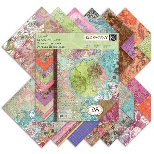 KandCompany Jubilee Specialty Paper Pad, 12-Inch-by-12-Inch 