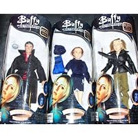 Diamond - Buffy The Vampire Slayer 3 Figure Lot - Angel - Buffy - Willow - 1999 Limited Edition