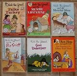 Nate the Great Set of 6 Chapter Books (Talks Turkey ~ Mushy Valentine ~ Goes Undercover ~ Big Sniff ~ Monster Mess ~ Olivia Sharp (Nate the Great's Cousin): The Princess of the Fillmore Street School)