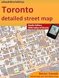 Map of Toronto (Canada)