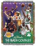 2008 NBA Finals The Rivalry Lakers-Celtics Commemorative Blanket Throw