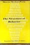 The Structure of Behavior 1966 Edition. HARDCOVER