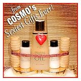 Sensual Massage Gift Set - Includes Warm & Sensual Massage Oil - 6.7 oz. One of the finest massage oils you'll ever use - remarkably suited for intimacy. Not sticky, oily or bad tasting. Perfect absorbency. No need to shower after use. Chosen by 