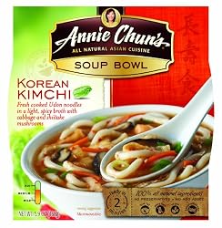 Annie Chun's Kimchi Soup Noodle Bowl, 5.9-Ounce Bowls (Pack of 6)