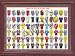 CRYSTAL PALACE FC FRAMED FOOTBALL SHIRT POSTER THROUGH THE AGES