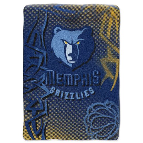 Memphis Grizzlies 60x80 Fierce Raschel Throw