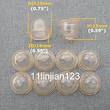 10pcs Fuel Pump Carburetor Primer Bulbs for Chainsaws Trimmer Brushcutter（Small）