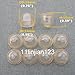 10pcs Fuel Pump Carburetor Primer Bulbs for Chainsaws Trimmer Brushcutter（Small）