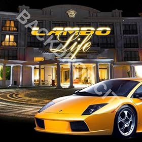 8'x8' Club Versace & Lambo Hip Hop Background Backdrop