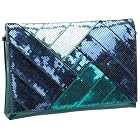 Melie Bianco Oversized Multi Sequins Clutch