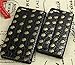 Retro Cool Punk Skull Studs Wallet Crocodile Pu Leather Cover Case for Iphone 6 (4.7 inches)