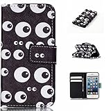 UNEXTATI iPhone 5 / iPhone 5s ケース 高級 PUレザー 手帳型ケース 液晶保護 カバー カード収納 Apple iPhone5 / iPhone5s 用 Case Cov