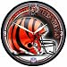 bengal41  - Cincinnati Bengals Round Clock