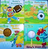 Books : Sesame Street Board Books-Set of Four-Sports Squeakers (Sports Squeakers)