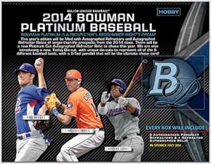 2014 Bowman Platinum Baseball Hobby 12-Box Case (Presell)
