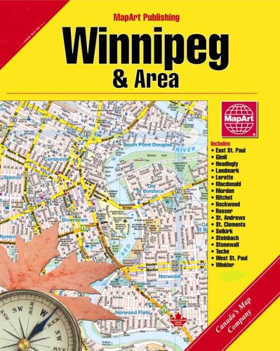 Winnipeg Street Guide and Manitoba Road Atlas under Manitoba in The Books Store