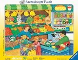 Beim Einkaufen, 39 Teile Rahmenpuzzle - 