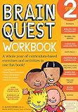 Brain Quest Grade 2 Workbook [With Stickers] by Liane Onish (9-Jul-2008) Paperback
