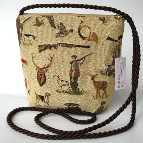 JAeGERLATEIN Gobelin Schultertasche BELLY MODEN