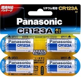 Panasonic カメラ用リチウム電池3V(4個) [CR-123AW/4P]
