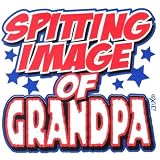 Toddler Bella Long-Sleeve T-Shirt : Spitting Image of Grandpa - for Grandson or Granddaughter from Grandfather