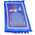 Gebetsteppich Namazlik Namazlaga in Blau ohne Mekka-Kompass