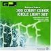G P Ltd. DBX02-300002 Christmas Icicle Lights, Set of 300