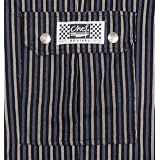 Chef Revival Blue-Gray Soho Stripe Cargo Pants 100 Cotton - 5X - 5X by 