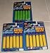 Sporting Goods : FOAM DARTS 18 DART AMMO SET 3 X 6-PACKS) for RUFF STUFF BUZZBEE & NERF BLASTERS
