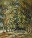 Art Reproduction Oil Painting - Renoir Paintings: Avenue Through The Undergrowth - Cl...
