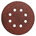 PORTER-CABLE 735801205 5-Inch 120 Grit Eight-Hole Hook & Loop Sanding Discs (5-Pack)