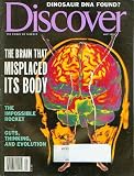 Discover May 1995 - The Brain That Misplaced Its Body, The Impossible Rocket, Guts, Thinking and Evolution, Dinosaur DNA Found? (The World of Science, #921)