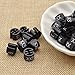We-buys Black Garment Hanger White Print Coat Sizer PS Size Marker Letter Tags 100 Pcs