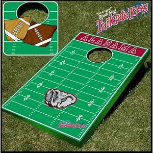 Cornhole Bean Bag Toss Game University of Alabama Crimson Tide Officially Licensed by 