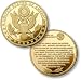 Great Seal - Oath of Re-Enlistment MerlinGold Challenge Coin