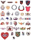 Brother SA369 Embroidery Memory Card No. 69 Shirt and Hat Emblem