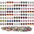 120 Flights (40 sets) und 200 bunte Dartspitzen 2BA