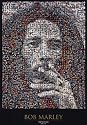 Bob Marley Mosaic Entertainment Poster Print, 24x36