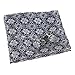 EEF7B01-05 Multi Paisley Hanky Microfiber Pocket Square Cufflinks Set By Epoint