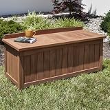 4 ft Teak Wood Backless Storage Bench