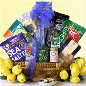 Sugar Free Get Well Wishes: Get Well Gift Basket