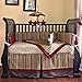 Hoohobbers 4-Piece Crib Bedding, Tabasco
