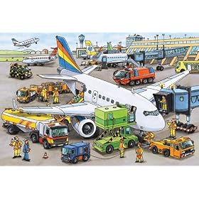 Busy Airport Puzzle by Ravensburger by Ravensburger