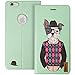 iPhone 6 Case, ESR Illustrators Series Protective Case Wallet Cute Illustration[Multi-Stand View Angles ]Flip Cover Folio Case for 4.7 inches iPhone 6 (Mr.Wow)